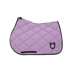 Tapis de selle obstacle en tissu technique avec logo GP Equestro Lilas / noir Violet Tapis de selle obstacle en tissu technique avec logo GP Equestro Lilas / noir Violet
