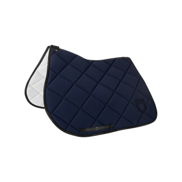 Tapis de selle obstacle en tissu technique avec logo GP Equestro Tapis de selle obstacle en tissu technique avec logo GP Equestro