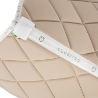 Tapis de selle obstacle en tissu technique avec logo GP Equestro Sable / blanc Beige Tapis de selle obstacle en tissu technique avec logo GP Equestro Sable / blanc Beige
