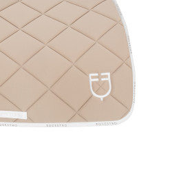 Tapis de selle obstacle en tissu technique avec logo GP Equestro Sable / blanc Beige Tapis de selle obstacle en tissu technique avec logo GP Equestro Sable / blanc Beige