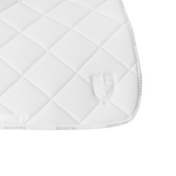 Tapis de selle obstacle en tissu technique avec logo GP Equestro Blanc / blanc Tapis de selle obstacle en tissu technique avec logo GP Equestro Blanc / blanc