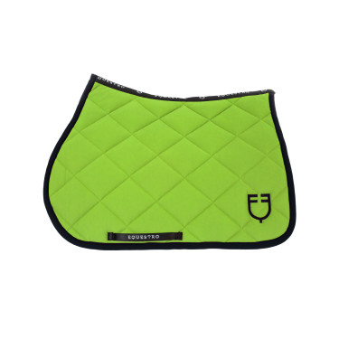 Tapis de selle obstacle en tissu technique avec logo brodé Black Line Edition Equestro Tapis de selle obstacle en tissu technique avec logo brodé Black Line Edition Equestro