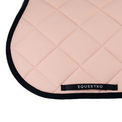 Tapis de selle obstacle en tissu technique avec logo brodé Black Line Edition Equestro Rose cameo Tapis de selle obstacle en tissu technique avec logo brodé Black Line Edition Equestro Rose cameo
