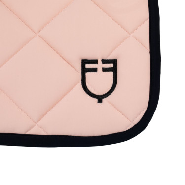 Tapis de selle obstacle en tissu technique avec logo brodé Black Line Edition Equestro Tapis de selle obstacle en tissu technique avec logo brodé Black Line Edition Equestro