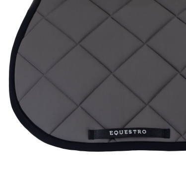 Tapis de selle obstacle en tissu technique avec logo brodé Black Line Edition Equestro Tapis de selle obstacle en tissu technique avec logo brodé Black Line Edition Equestro
