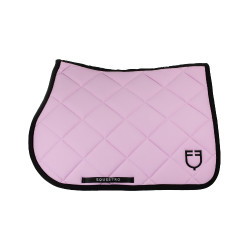 Tapis de selle obstacle en tissu technique avec logo brodé Black Line Edition Equestro Bouquet orchidée Rose Tapis de selle obstacle en tissu technique avec logo brodé Black Line Edition Equestro Bouquet orchidée Rose