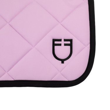 Tapis de selle obstacle en tissu technique avec logo brodé Black Line Edition Equestro Tapis de selle obstacle en tissu technique avec logo brodé Black Line Edition Equestro