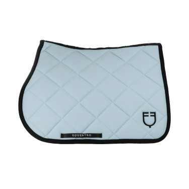 Tapis de selle obstacle en tissu technique avec logo brodé Black Line Edition Equestro Tapis de selle obstacle en tissu technique avec logo brodé Black Line Edition Equestro