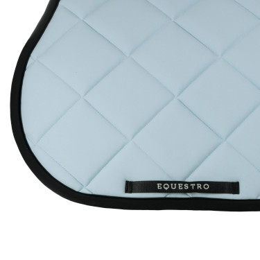 Tapis de selle obstacle en tissu technique avec logo brodé Black Line Edition Equestro Tapis de selle obstacle en tissu technique avec logo brodé Black Line Edition Equestro