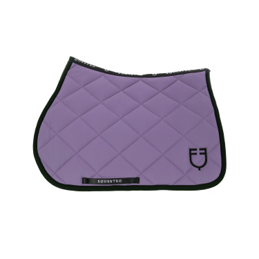 Tapis de selle obstacle en tissu technique avec logo brodé Black Line Edition Equestro Tapis de selle obstacle en tissu technique avec logo brodé Black Line Edition Equestro