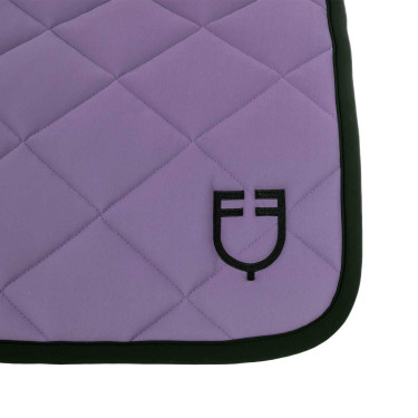 Tapis de selle obstacle en tissu technique avec logo brodé Black Line Edition Equestro Tapis de selle obstacle en tissu technique avec logo brodé Black Line Edition Equestro