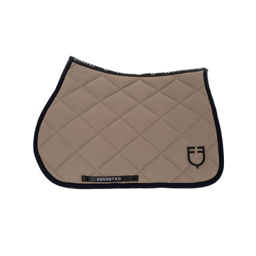 Tapis de selle obstacle en tissu technique avec logo brodé Black Line Edition Equestro Tapis de selle obstacle en tissu technique avec logo brodé Black Line Edition Equestro