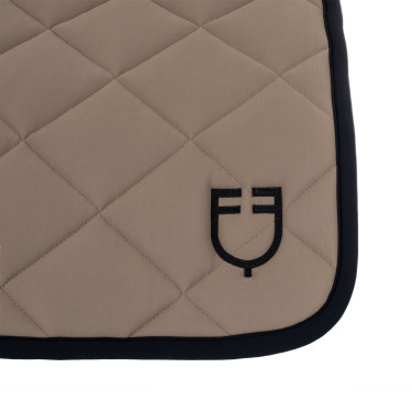 Tapis de selle obstacle en tissu technique avec logo brodé Black Line Edition Equestro Tapis de selle obstacle en tissu technique avec logo brodé Black Line Edition Equestro