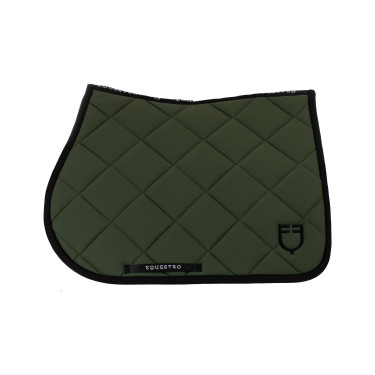 Tapis de selle obstacle en tissu technique avec logo brodé Black Line Edition Equestro Tapis de selle obstacle en tissu technique avec logo brodé Black Line Edition Equestro
