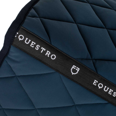 Tapis de selle obstacle en tissu technique avec logo brodé Black Line Edition Equestro Tapis de selle obstacle en tissu technique avec logo brodé Black Line Edition Equestro