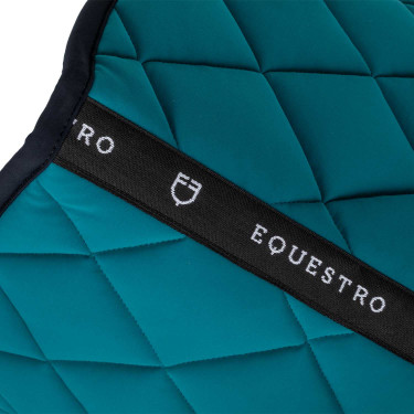 Tapis de selle obstacle en tissu technique avec logo brodé Black Line Edition Equestro Tapis de selle obstacle en tissu technique avec logo brodé Black Line Edition Equestro