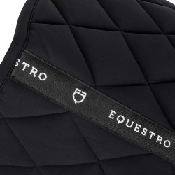 Tapis de selle obstacle en tissu technique avec logo brodé Black Line Edition Equestro Noir Tapis de selle obstacle en tissu technique avec logo brodé Black Line Edition Equestro Noir