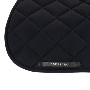 Tapis de selle obstacle en tissu technique avec logo brodé Black Line Edition Equestro Tapis de selle obstacle en tissu technique avec logo brodé Black Line Edition Equestro