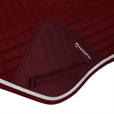 Tapis de selle obstacle en coton modelé Equestro Tapis de selle obstacle en coton modelé Equestro