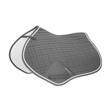 Tapis de selle obstacle en coton modelé Equestro Tapis de selle obstacle en coton modelé Equestro