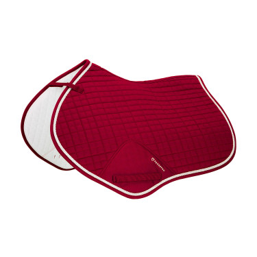 Tapis de selle obstacle en coton modelé Equestro Tapis de selle obstacle en coton modelé Equestro
