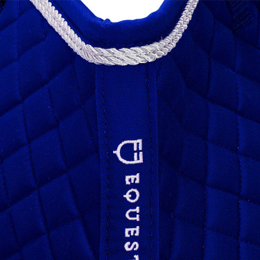 Tapis de selle obstacle en coton modelé Equestro Tapis de selle obstacle en coton modelé Equestro