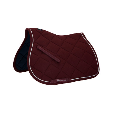 Tapis de selle obstacle en coton avec galons Diamond Equestro Tapis de selle obstacle en coton avec galons Diamond Equestro