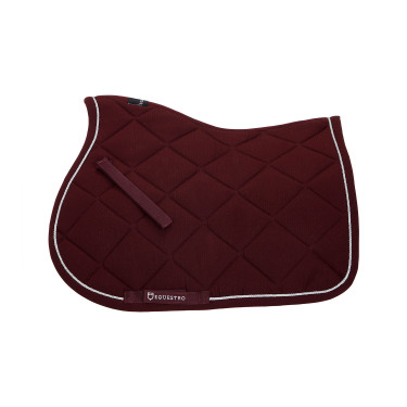 Tapis de selle obstacle en coton avec galons Diamond Equestro Tapis de selle obstacle en coton avec galons Diamond Equestro