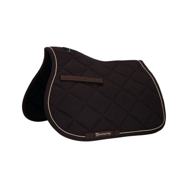 Tapis de selle obstacle en coton avec galons Diamond Equestro Tapis de selle obstacle en coton avec galons Diamond Equestro