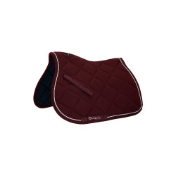 Tapis de selle de saut poney Diamond en coton avec galons Equestro