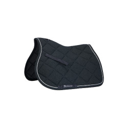 Tapis de selle de saut poney Diamond en coton avec galons Equestro