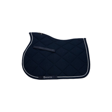Tapis de selle de saut poney Diamond en coton avec galons Equestro Tapis de selle de saut poney Diamond en coton avec galons Equestro