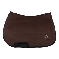 Tapis de selle de saut Louvre JS CW-3DS Acavallo Marron