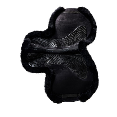 Tapis de saut Numnah avec grip en gel des deux côtés et bordure en mouton complet Acavallo Tapis de saut Numnah avec grip en gel des deux côtés et bordure en mouton complet Acavallo