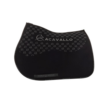 Tapis de saut en lycra avec grip en gel et dessous en fibre de bambou Acavallo Tapis de saut en lycra avec grip en gel et dessous en fibre de bambou Acavallo