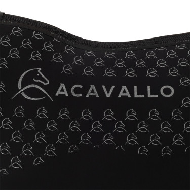 Tapis de saut en lycra avec grip en gel et dessous en fibre de bambou Acavallo Tapis de saut en lycra avec grip en gel et dessous en fibre de bambou Acavallo