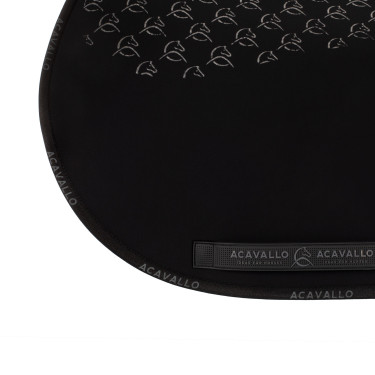 Tapis de saut en lycra avec grip en gel et dessous en fibre de bambou Acavallo Tapis de saut en lycra avec grip en gel et dessous en fibre de bambou Acavallo