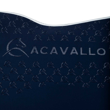Tapis de saut en lycra avec grip en gel et dessous en fibre de bambou Acavallo Tapis de saut en lycra avec grip en gel et dessous en fibre de bambou Acavallo