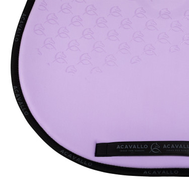 Tapis de saut en lycra avec grip en gel et dessous en fibre de bambou Acavallo Tapis de saut en lycra avec grip en gel et dessous en fibre de bambou Acavallo