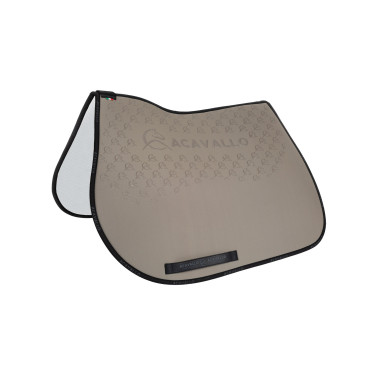 Tapis de saut en lycra avec grip en gel et dessous en fibre de bambou Acavallo Tapis de saut en lycra avec grip en gel et dessous en fibre de bambou Acavallo