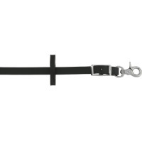 Rênes lisses Norton Training PVC 5 Stop Noir