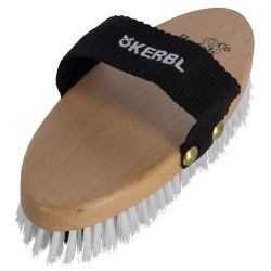 Brosse douce Brush&Co bois lamé Kerbl Brosse douce Brush&Co bois lamé Kerbl