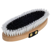 Brosse douce Brush&Co bois lamé Kerbl Nature Beige