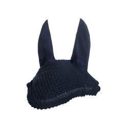 Bonnet anti-mouches Daphne HKM Bleu foncé Bonnet anti-mouches Daphne HKM Bleu foncé