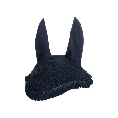 Bonnet anti-mouches Daphne HKM Bleu foncé Bonnet anti-mouches Daphne HKM Bleu foncé