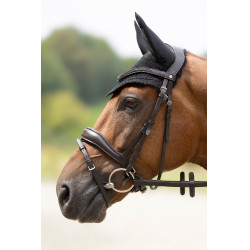 Bonnet anti-mouches Daphne HKM Noir