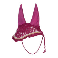 Bonnet anti-mouches Kopenhagen HKM Magenta Rose Bonnet anti-mouches Kopenhagen HKM Magenta Rose