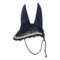 Bonnet anti-mouches Kopenhagen HKM Bleu foncé