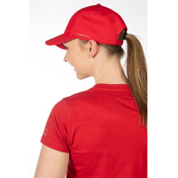 Casquette Derby HKM Magenta Rose