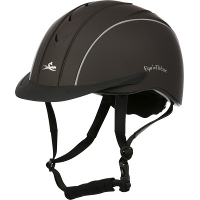 Casque Equi-Theme Compet Marron